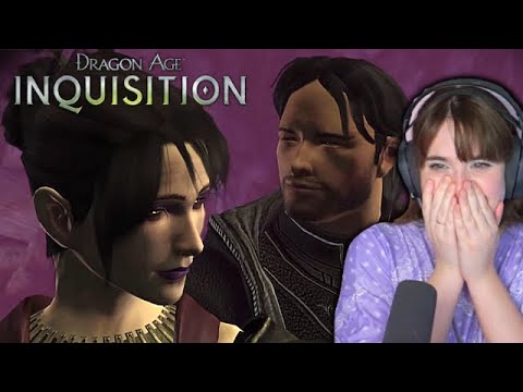 Видео: Романтическая реакция на Морриган! | DRAGON AGE