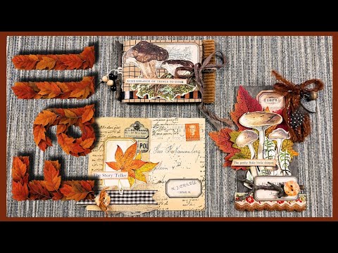 Видео: МОЗГ СКАЗАЛ: ГРИБЫ... ТАК ВОТ ЧТО МЫ ДЕЛАЕМ! #diypapercraft #junkjournalieas