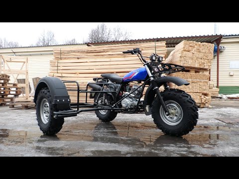 Видео: Мотоцикл СКАУТ-10 (Ижтехмаш). Теперь с реверсом.