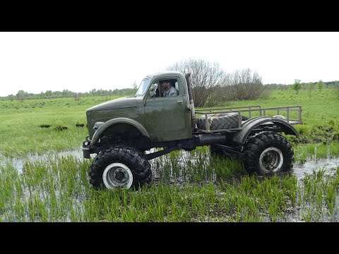 Видео: OFF ROAD тут практически невозможен МОНСТР ГАЗ-63  и JEEP Grand Cherokee