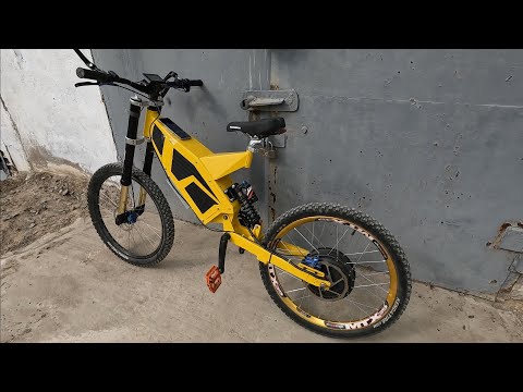 Видео: Полная версия. электро двух подвес 5 кВт. Первый выезд.