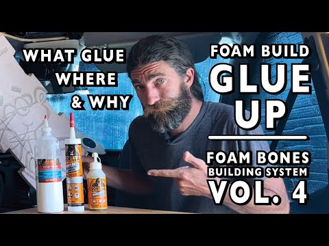 Видео: Клей для фургона из пеноматериала — система строительства из пеноматериала, том 4