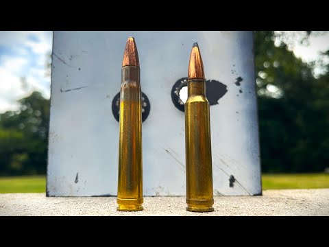 Видео: 338 Win Mag против 375 H&H: неожиданные результаты по стали
