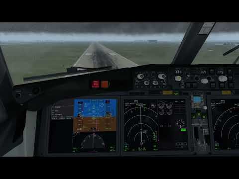 Видео: X-PLANE 11 | BOEING 737-MAX 8 Посадка в аэропорту Гродно | Landing in UMMG