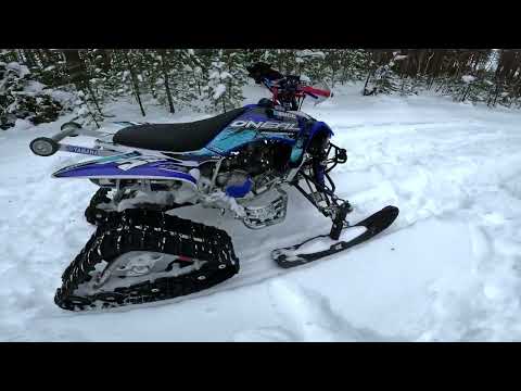 Видео: Как переделать КВАДРОЦИКЛ в СНЕГОХОД? Рассказываю.