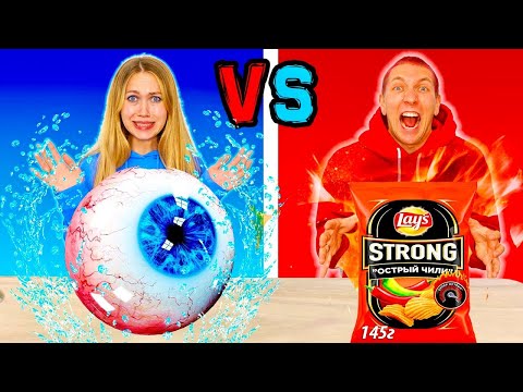 Видео: КРАСНЫЙ ЦВЕТ ПРОТИВ СИНЕГО !