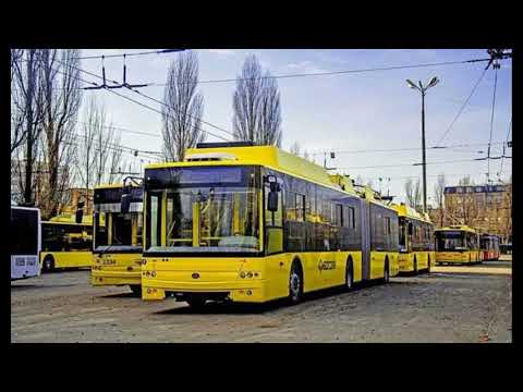 Видео: Інформатор тролейбуса №33. Мінський масив - Залізничний вокзал Південний.
