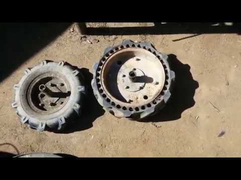 Видео: SUPER колёса (не протыкаемые)на мотоблок.