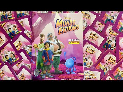 Видео: PANINI🪼#3 Альбом для наклеек Strange World (Странный Мир) 2022г.🌋Сразу блок