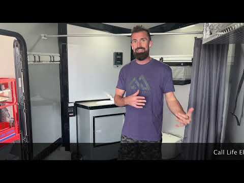 Видео: 20-футовый прицеп LOOK MOAB 2023 года с отоплением и диваном