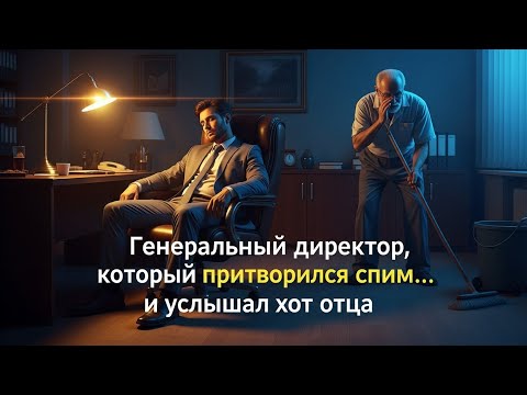 Видео: «Генеральный директор, который притворился спящим… и услышал шёпот отца».
