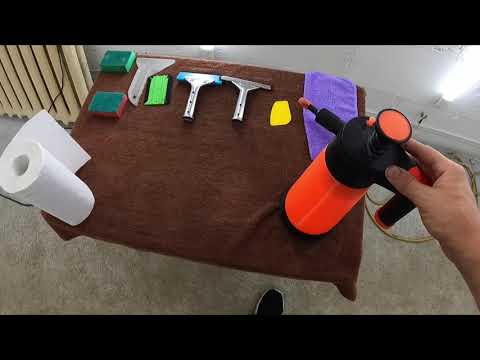 Видео: Kia Rio хэтчбек 2012. Как затонировать пленкой NDFOS PHP Black 05 Pro Series