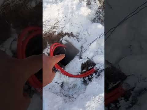 Видео: Септик замерз в минус 50, Якутия, как разморозить септик