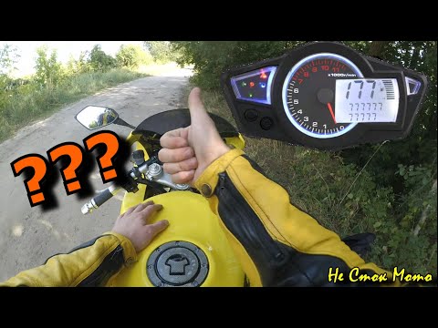Видео: Крутая приборка из Китая? Koso rx1n replica