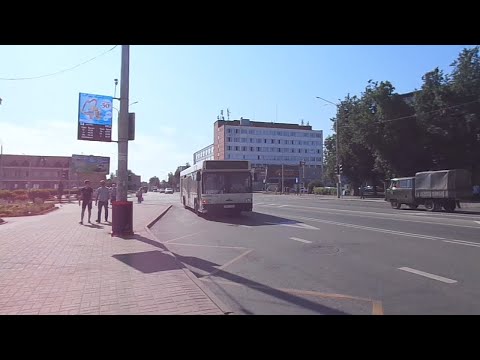 Видео: Автобус №10. Полоцк - АВ Новополоцк