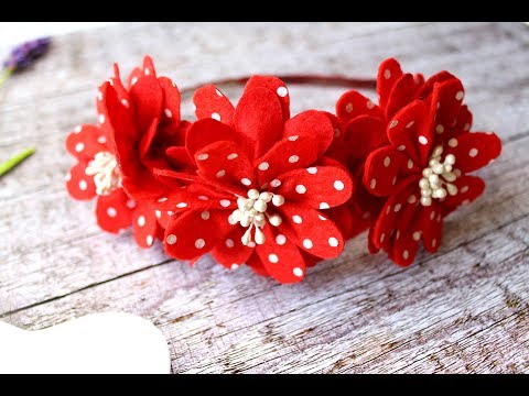 Видео: МК ОБОДОК ИЗ ФЕТРА Распродажа AliExpress