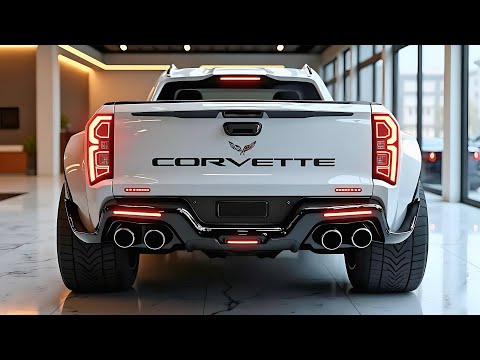 Видео: Пикап Corvette 2026 года: сочетание мощности, роскоши и практичности!