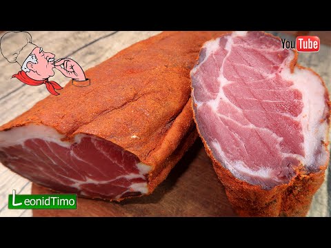 Видео: Аргентинская БОНДИОЛА | ВЯЛЕНАЯ СВИНАЯ ШЕЯ | Мясные Деликатесы !!!