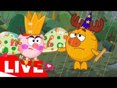 Видео: 🔴LIVE Смешарики 2D. Новый сезон