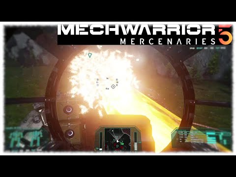 Видео: Mechwarrior 5 Mercenaries. Кампании из DLC. Режим мисси Плацдарм.