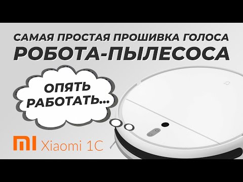 Видео: САМАЯ ПРОСТАЯ ПРОШИВКА ГОЛОСА РОБОТА-ПЫЛЕСОСА XIAOMI 1C