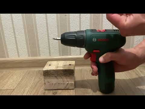 Видео: Обзор шуруповерта Bosch EasyDrill 1200 06039D3006