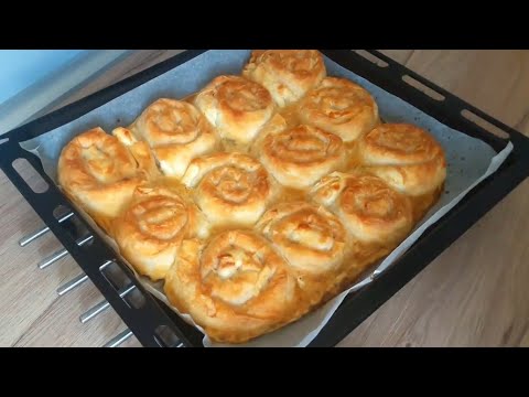 Видео: Турецкий борек (бёрек). Просто, быстро и очень вкусно! Турецкий пирог с творогом и сыром (првтор)