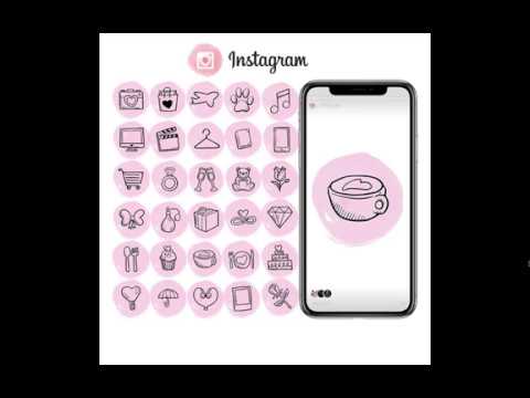 Видео: Как создать иконки для сторис  - Photoshop