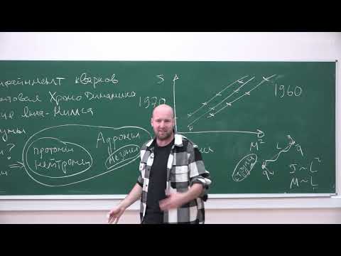 Видео: Горбенко В.В. - Конфайнмент кварков. Квантовая хромодинамика. Теория Янга Миллса. Струны
