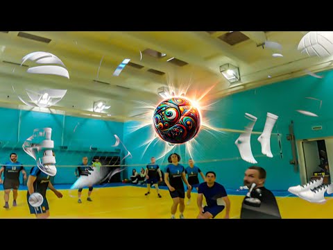 Видео: Волейбол От Первого Лица | GoPro Волейбол | POV Volleyball