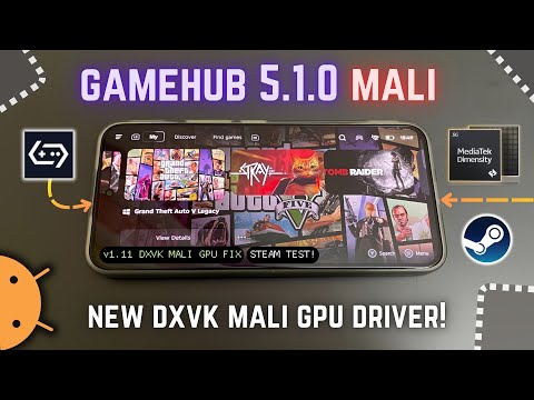 Видео: Тестирование GameHub Emulator 5.1.0 Mali GPU — лучшие настройки и игровой процесс в Steam!