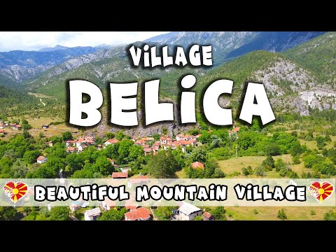 Видео: Деревня Белица | Красивая горная деревня в Македонском Броде