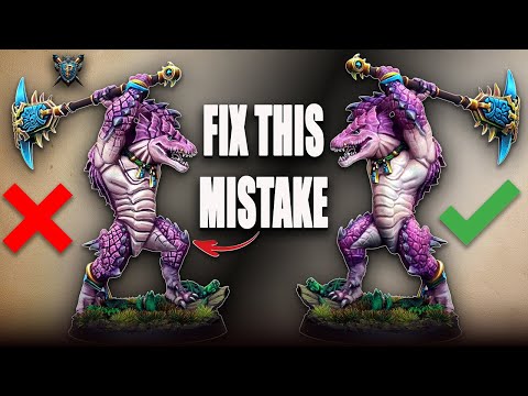 Видео: Исправление самой типичной ошибки в живописи миниатюр | Объявление о конкурсе живописи