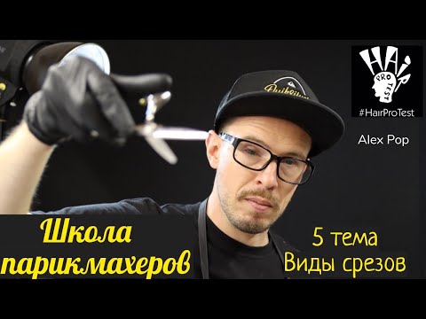 Видео: Школа парикмахеров 5 урок: Виды срезов
