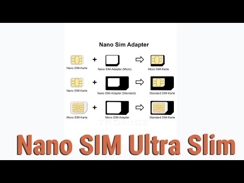 Видео: Две симкарты и SD карта, как сделать Nano SIM Ultra Slim!?