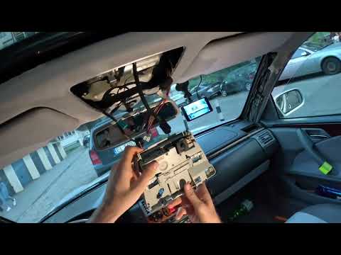 Видео: УСТАНОВКА ПЛАФОНА И ПОТОЛКА САЛОНА Mercedes W210. ЕЛЕКТРИКА И РАЗЬЕМЫ