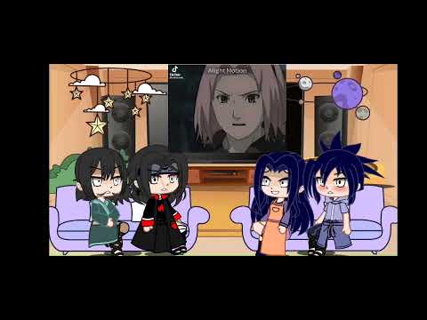 Видео: {🩸} ~ реакция ( Фугаку Микото Итачи Саске ) на будущую семью саске семью саске {🩸}Naruto