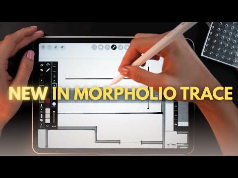 Видео: Что нового в Morpholio Trace? Рисование стало ещё лучше.