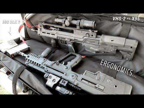Видео: VHS-2 против X95 — Лучший выбор и покупка... Springfield Hellion и IWI Tavor
