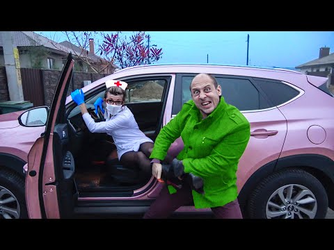 Видео: Медсестра ОТЖАЛА новую МАШИНУ у Лены и Толика.