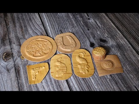 Видео: Штампы по бересте №16