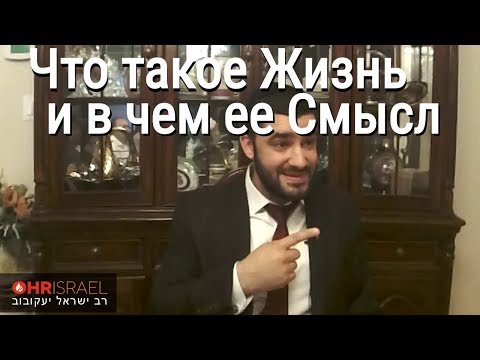 Видео: Что такое Жизнь и в чем ее Смысл (Рабби Исраэль Якобов)