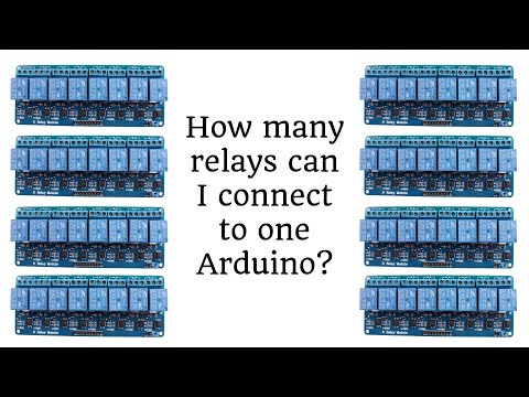 Видео: Сколько реле можно подключить к одному Arduino?