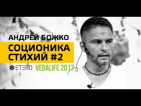 Видео: Соционика Стихий на Vedalife 2017. Лекция 2