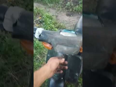 Видео: Самодельный електроскутер Сузуки ран