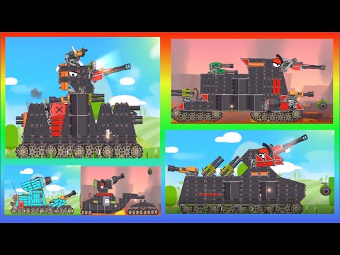 Видео: #lv25 Tank Game - Синтез сильнейшего танка lv 25 | Грохот супер танков | Мультяшный танк
