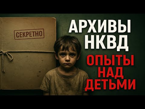 Видео: Архивы НКВД: Опыты над детьми. Закрытые коридоры, где бетон плачет и дом возвращается. Ужасы