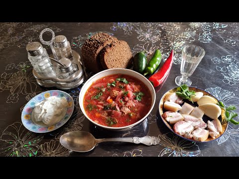 Видео: БОРЩ! ОЧЕНЬ ВКУСНЫЙ БОРЩ.) Выпуск №1085