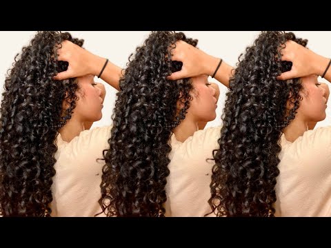 Видео: Уход за вьющимися волосами | Как укладывать волосы текстур 3B и 3C для создания *супер* четких ло...
