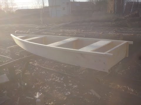 Видео: Собрал каркас лодки за два дня